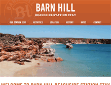 Tablet Screenshot of barnhill.com.au